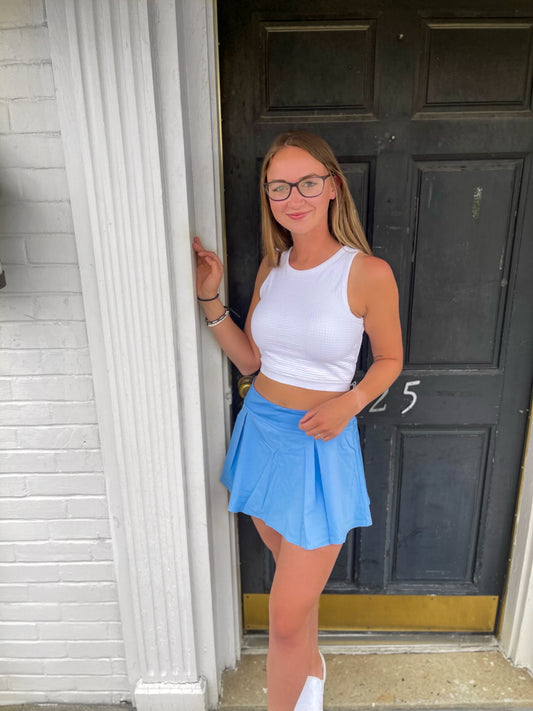 Blue Flame - Tennis Skort