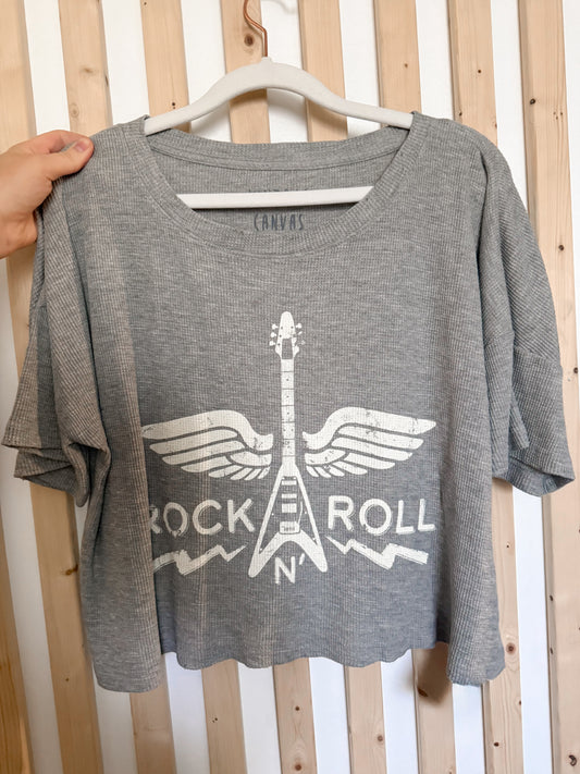 Let’s Rock N Roll Y’all - Grey Tshirt