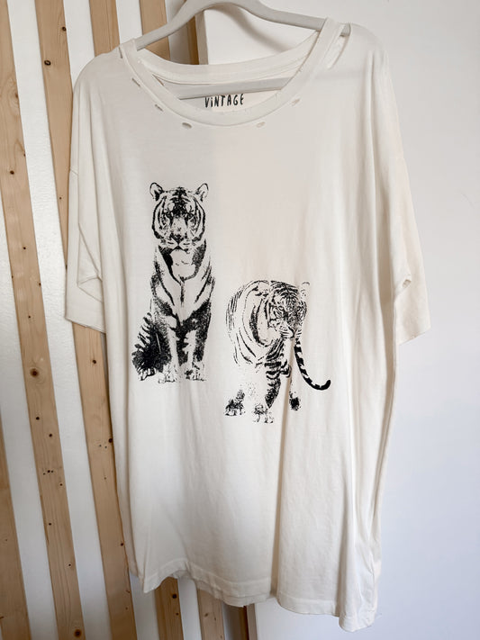 White Tiger Tshirt
